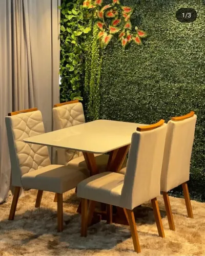 Mesa Jasmin + 4 Cadeiras // Sala de Jantar