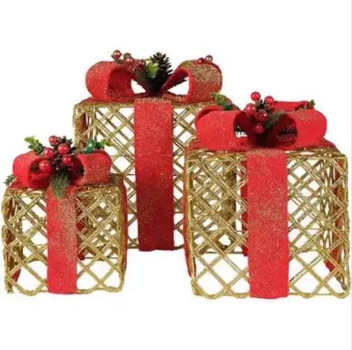 Trio de caixas Natal, Natalina