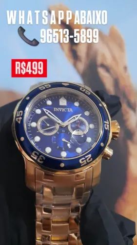 Relógio INVICTA PRO DIVER Referência 0073 - MULTIFUNCIONAL 