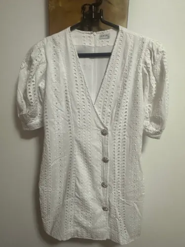 Vestido branco, Curto, Marca Iorane