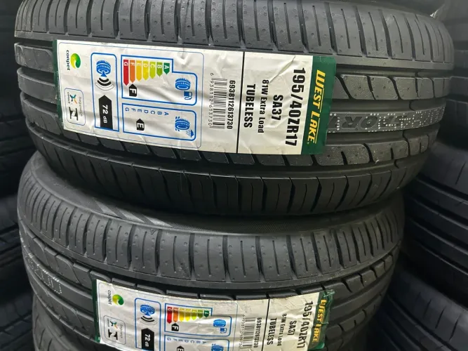 Pneus 195/40/17 novos westlake por 449$ cada montagem e bicos grátis