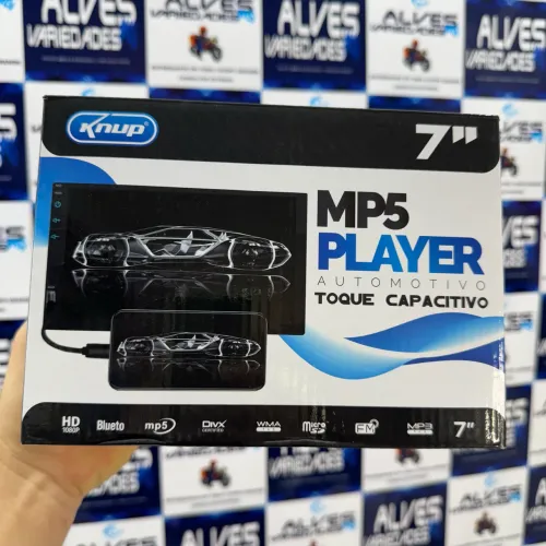 Central Multimídia Mp5 Espelha Ios Android Bluetooth 