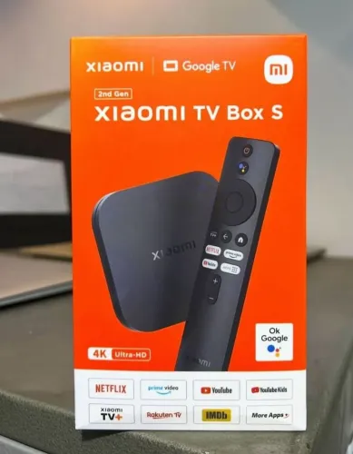 Xiaomi TV Box S 2nd Gen - 4K Ultra-HD Novi e Lacrado