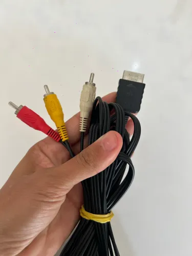 Cabo AV - Original Sony - compatível PS1/PS2/PS3