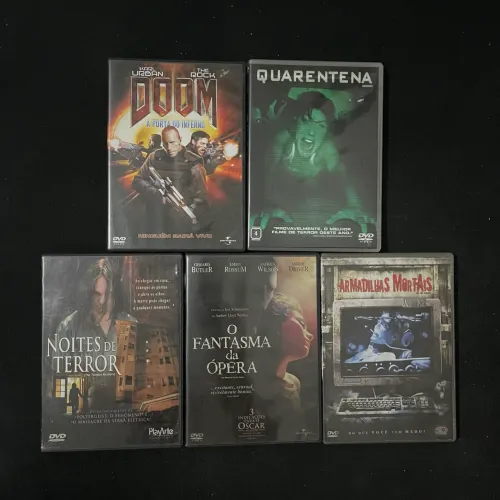 Coleção de Filmes de Terror em DVD