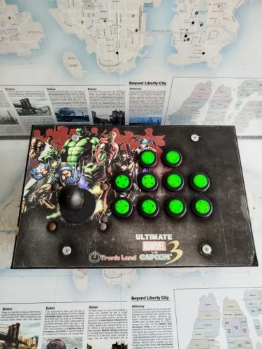 Controle Arcade - Ultimate Marvel vs Capcom 3