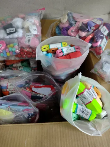 Material para confecção de laços 