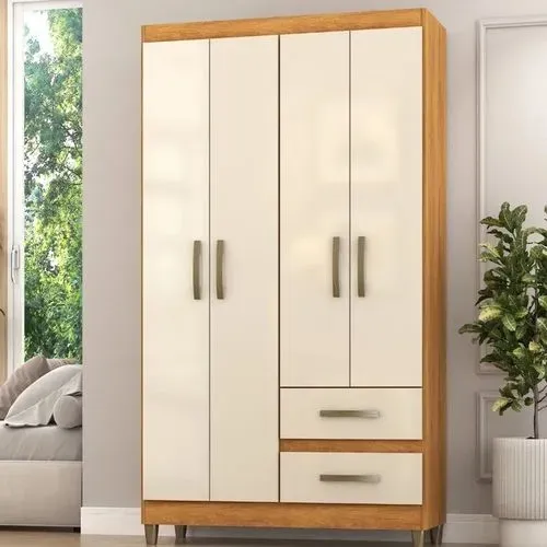Guarda Roupas solteiro Lisboa 4 portas / 3 cores disponíveis / pague na entrega