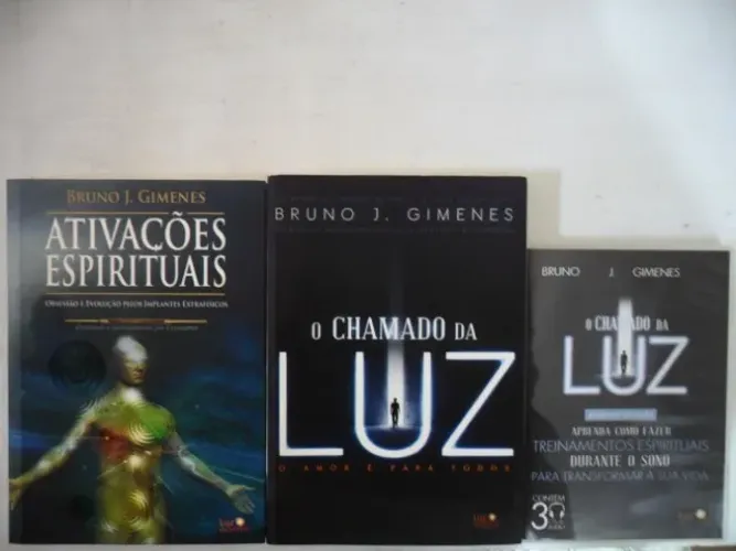 Livro Bruno J Gimenes Ativações Espirituais / O Chamado da Luz