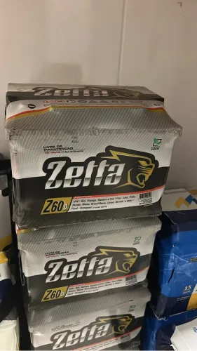Bateria 60Ah Zetta Bateria Zetta 60Ah 