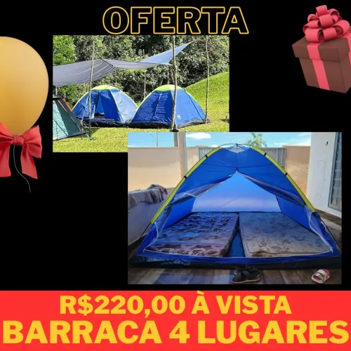 Barraca de camping DIRETO DE FÁBRICA 