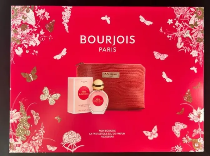 kit mon bourjois perfume la fantastique + necessaire