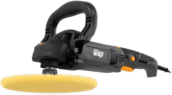 Politriz Rotativa WAP WF PR01 Ergonômica Com Empunhadura Angular 7? 1200W 6 Velocidades