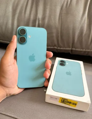 iPhone 16 128GB ( Garantia Apple até 29/10/2026)