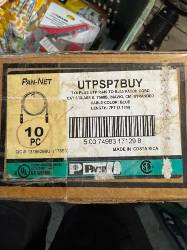 Patch Cord Panduit - CAT 6 - 2m | Cabo de rede