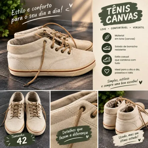 Tênis pouco usado