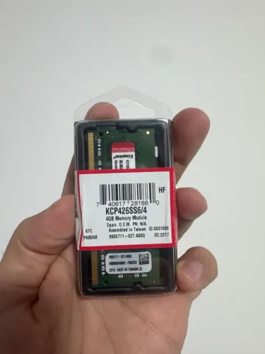 Memória RAM Kingston 4GB