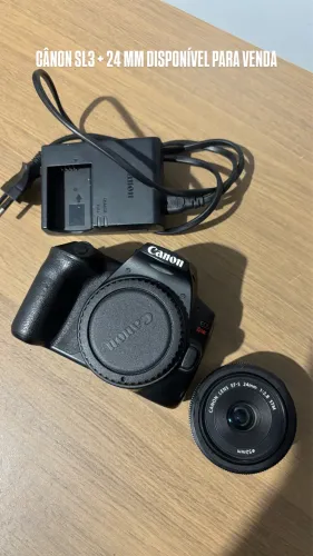 Câmera cânon sl3