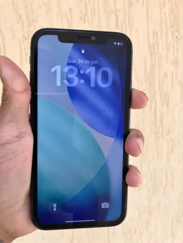 iPhone 11 preto 128G TODO ORIGINAL