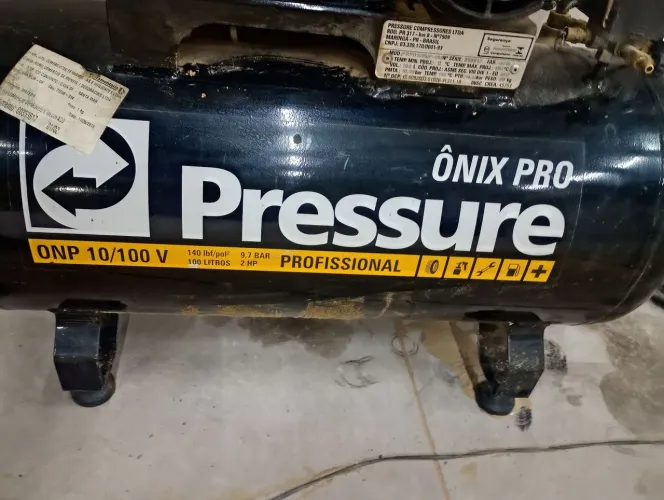 Compressor de 100 litros 140 lbf 2 ho