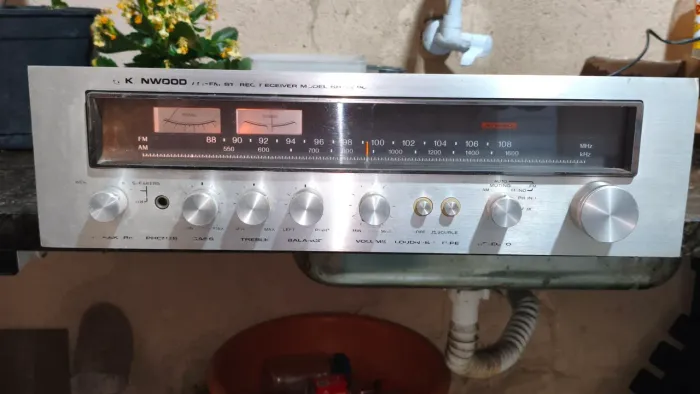 Receiver Kenwood para conserto ou peças