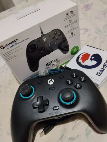 CONTROLE XBOX e PC ( GAMESIR G7 SE BLACK )