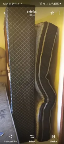 Vendo cama box casal