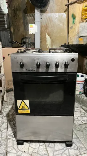 Fogão 4 bocas Esmaltec Caribe USADO