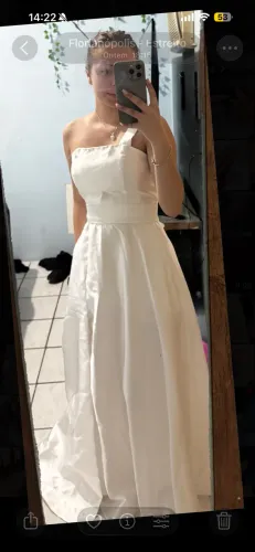 Vestido de noiva cetim