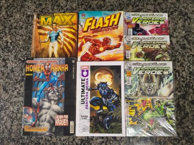 Combo de Hqs - Marvel e DC
