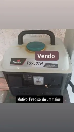 Gerador Toyama 220 usado 2vezes!