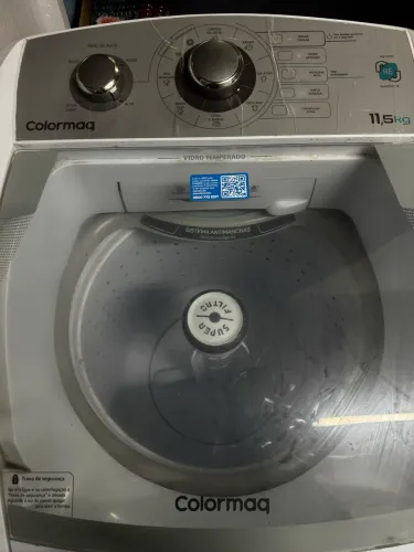 Máquina de lavar roupa Colormaq 11,5kg - 1 ano de uso
