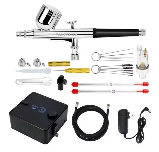 Kit aerógrafo portátil profissional sem fio