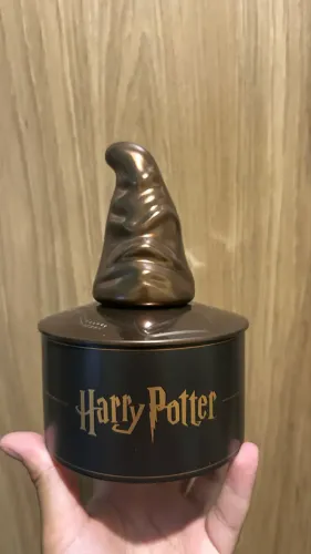 Lata Chapéu Seletor Harry Potter Cacau Show