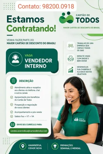 Vendedor(a) interno