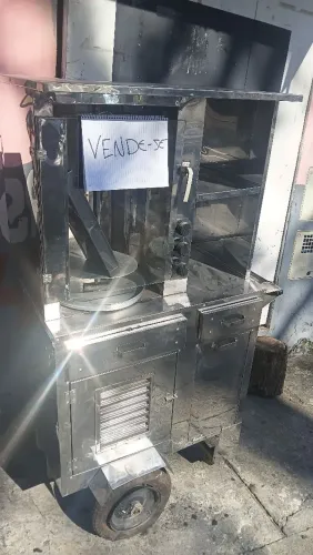 Carrinho de churrasco grego novo