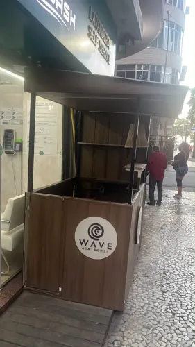 Barraca de açaí