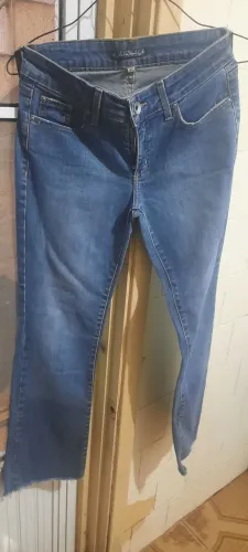 Calça jens le lis blanc