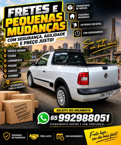 Frete e mudanças