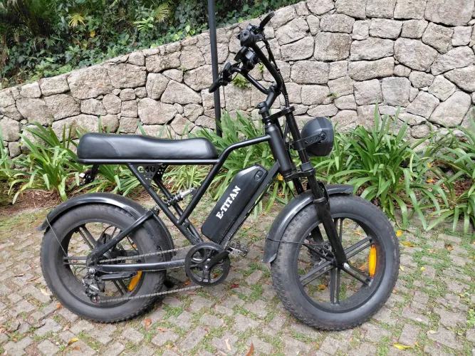 Bicicleta elétrica v9 g60 15 dias de uso nova