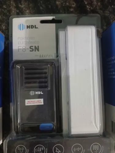 Porteiro eletronico - HDL F8-SN + 2 Interfones (novo, na caixa)