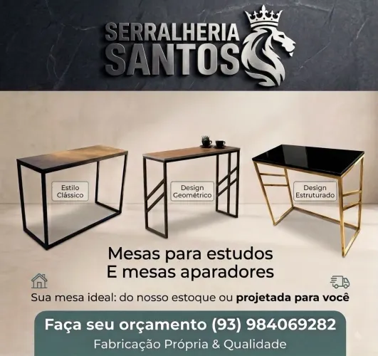 Mesas estilo industrial