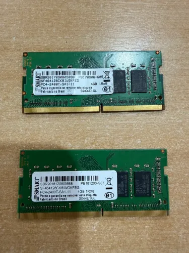 Memória notebook DDR4 2x4 8gb 2400mhz
