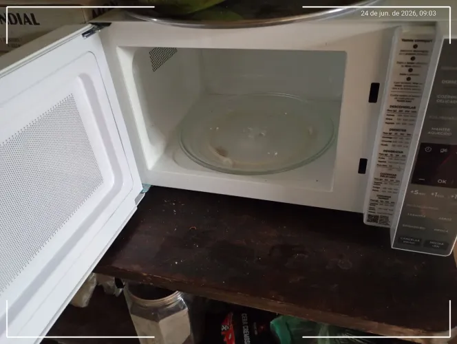 Vendo microondas usado poucas vezes 