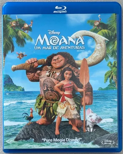 BLU-RAY DISNEY MOANA - UM MAR DE AVENTURAS (ORIGINAL)