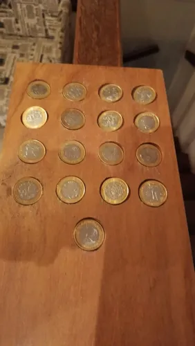 Moedas pra colecionar