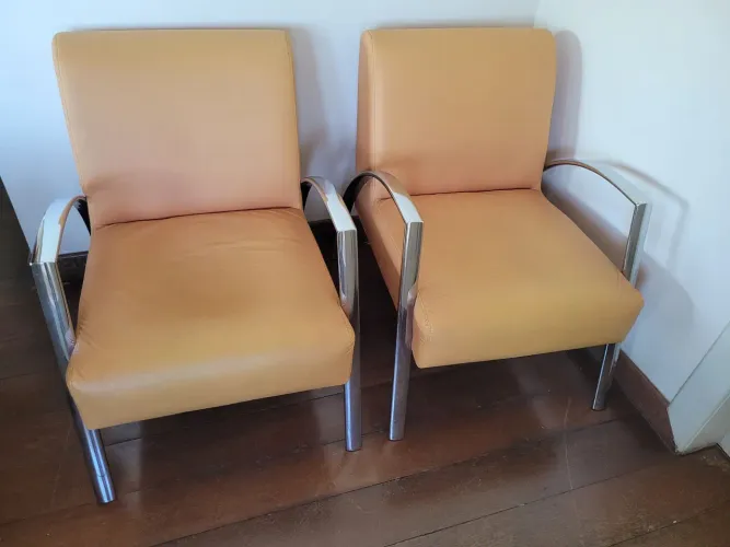 2 POLTRONAS DECORATIVAS DE 1 LUGAR