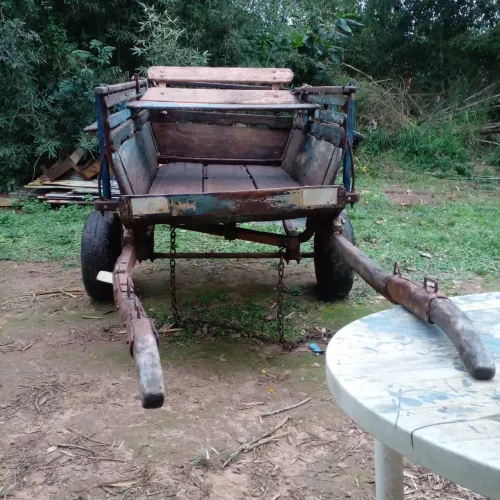 Carroça e encilha