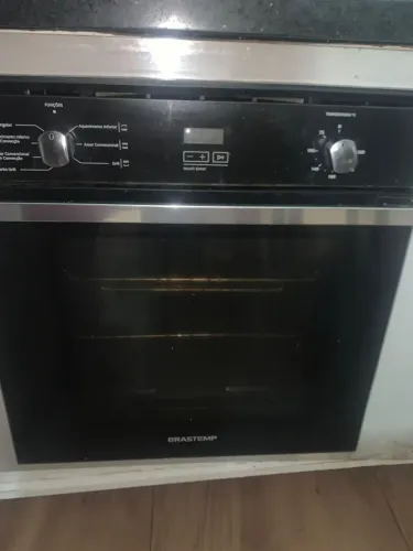 Forno elétrico barato 84 litros da Brastemp aceito troca