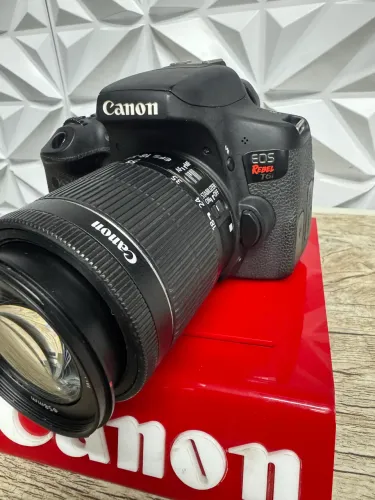 Canon t6i + 18 55mm 1 ano de garantia